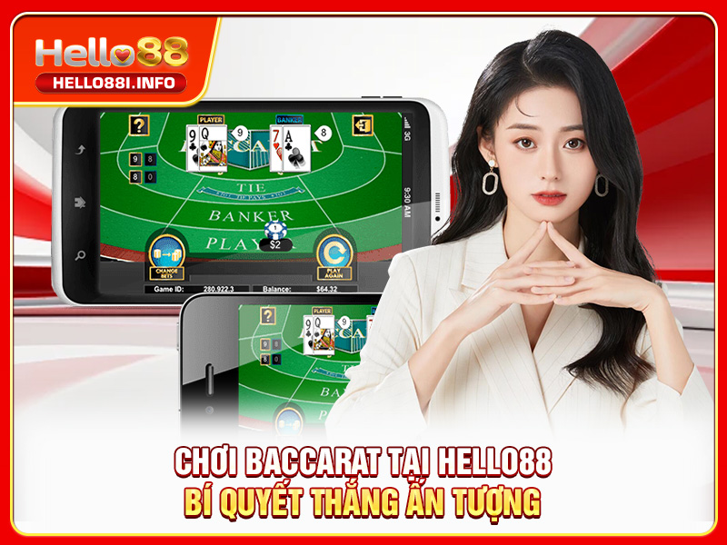 Chơi Baccarat Tại HELLO88 - Bí Quyết Thắng Ấn Tượng